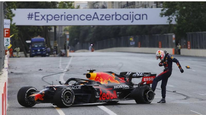 Musibah Max Verstappen (Belanda/Red Bull) tahun lalu di trek jalan raya Baku, Azerbaijan musti ditebus tahun ini. (Foto: thesportrush)