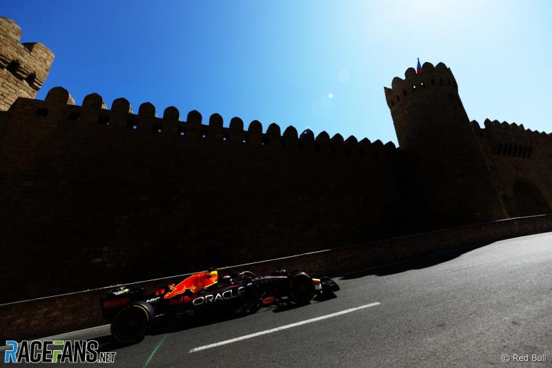 Sergio Perez (Meksiko/Red Bull) menambah kepercayaan diri usai mengalahkan Max Verstappen di sesi pembuka GP Azerbaijan. (Foto: redbull-racefans)