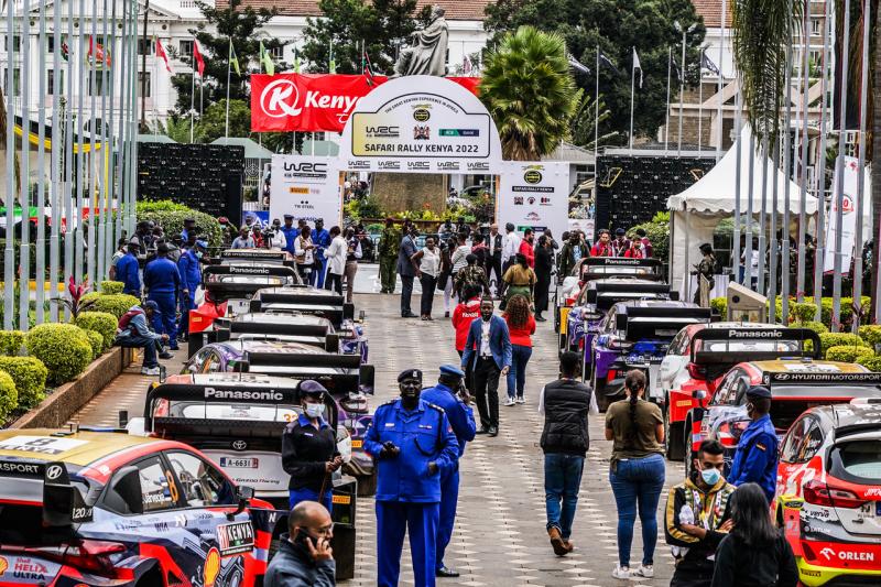 Start awal Rally Safari 2022 di Kenya, ajang uji skill para pereli beda generasi. (Foto: wrc)