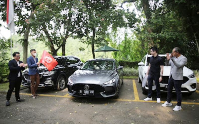 Test drive sedan a la 4-door coupe MG 5 GT di Bandung, yang dinantikan kini telah tiba