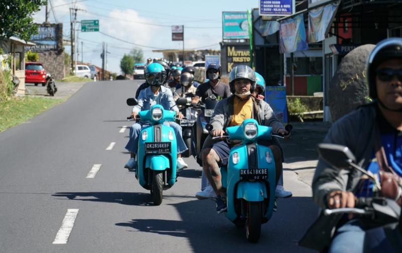 Yamaha DDS Bali mengajak pengguna Yamaha Fazzio keliling Pulau Dewata serta kunjungi destinasi edukatif