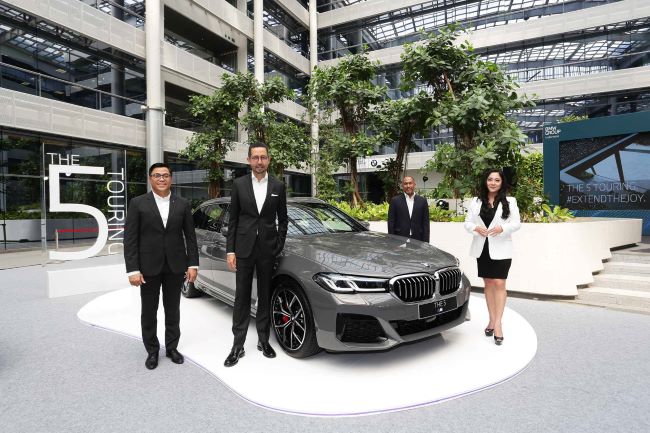 Petinggi BMW Group saat peluncuran New BMW 530i Touring M Sport hari ini