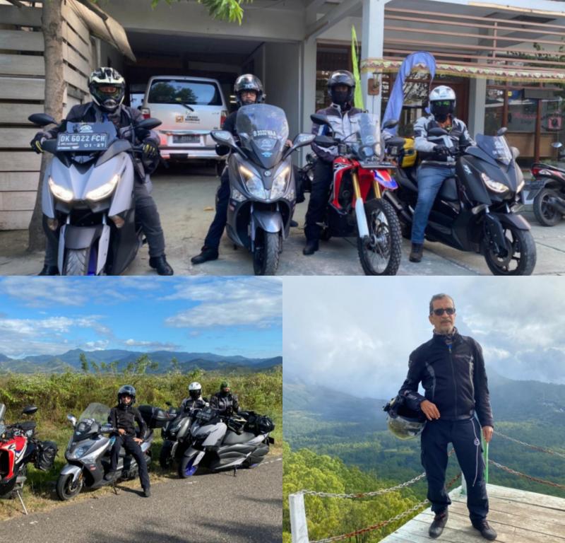 Rute Labuan Bajo - Bajawa 275 Km Yang Menantang Menjadi Menu Hari Ke-6 Faryd Sungkar dari Old Riders