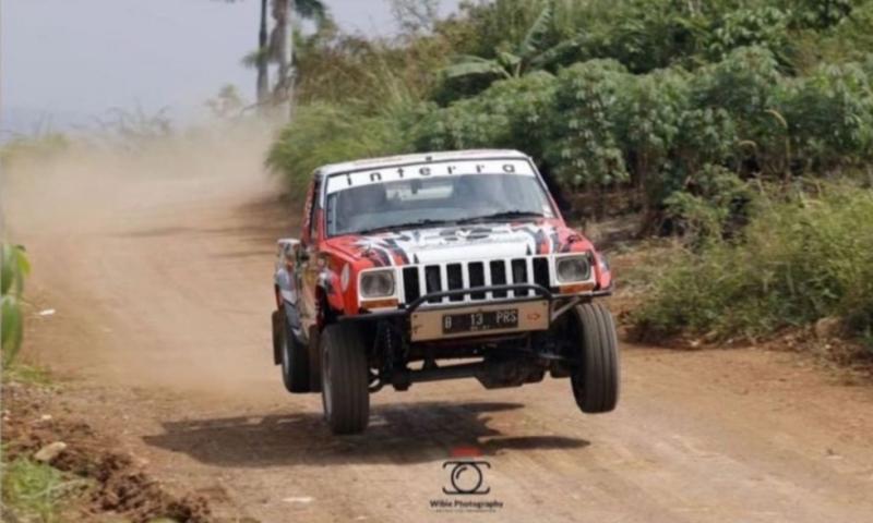 Jeep Cherokee Banteng Motorsport ini akan menjadi andalan driver Wibi Prasetyo dan navigator Gerry Rosanto. (foto : wibie)