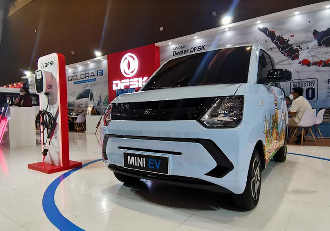 Model DFSK Mini EV yang sedang disiapkan untuk pasar Indonesia