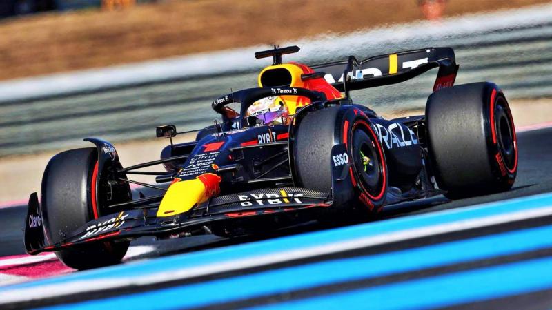 RB18 milik tim Red Bull Racing, ancaman nyata buat Charles Leclerc (Ferrari) pada race GP Prancis Minggu (24-7-2022) ini. (Foto: ist) 