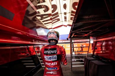 Francesco Bagnaia (Italia/Ducati), kembali ke trek perebutan gelar 2022. (Foto: motogp)