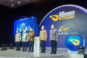 GIIAS 2022 resmi dibuka Kemenko Perekonomian Airlangga Hartarto di ICE BSD City, Tangerang hari ini