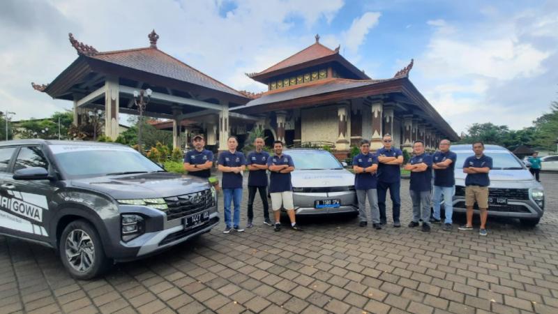 Hyundai Gowa Rally Team dibekali 3 unit mobil andalan dari Hyundai Indonesia (ist)