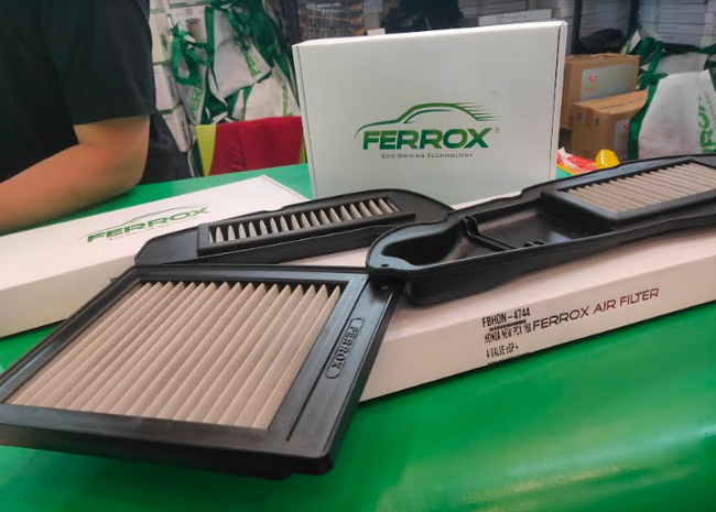 Filter udara baru dari Ferrox untuk Suzuki Baleno, Yamaha Fazzio dan Honda ADV 160