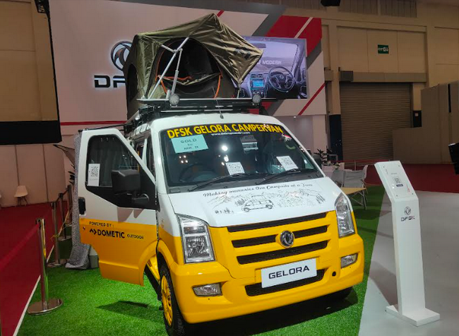 Inovasi produk DFSK Gelora menjadi mobil Campervan untuk para petualang