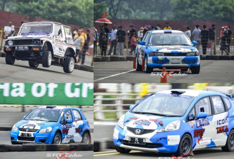 Gokil, 4 Pereli Tim Debutan SRTXTAKA Sukses Meraih Trofi Juara di Meikarta Kejurnas Sprint Rally 2022! 