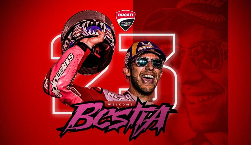 Sambutan selamat datang buat Bestia di skuad pabrikan Ducati mulai tahun depan. (Foto: ducaticorse)
