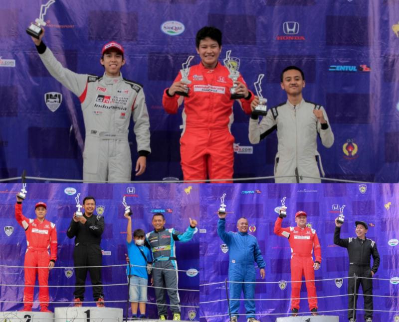 ISSOM 2022 : Tampil Ciamik, 3 Pembalap Honda Racing Indonesia Memuncaki Klasemen di Kelas Berbeda