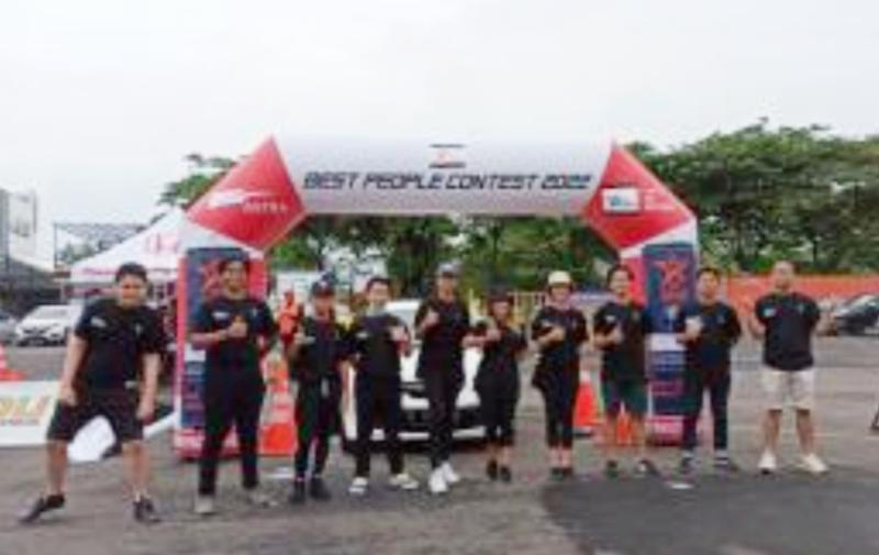 Para peserta FIA Rally Stars Indonesia di Edutown Arena BSD City, Tangerang (foto: sya)