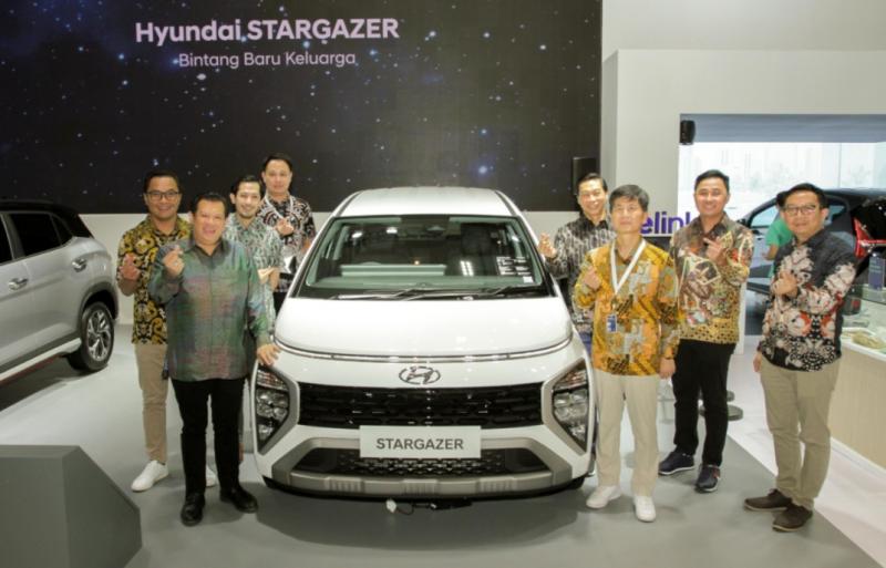 Stargazer, MPV Bintang Baru Keluarga dari Hyundai Motors Indonesia hadir di pameran otomotif GIIAS 2022 
