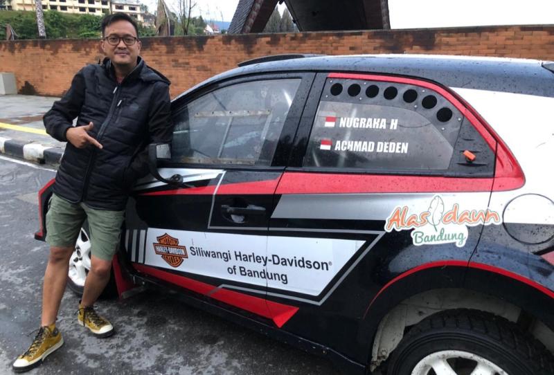 Achmad Deden, andalkan Honda Brio dengan livery baru lebih menarik dan agresif siap berlaga di APRC Danau Toba Rally 2022, 24-25 September 