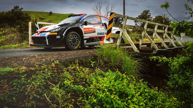 Kalle Rovanpera (Finlandia/Toyota), awal bagus di reli WRC 2022 Selandia Baru. (Foto: wrc)