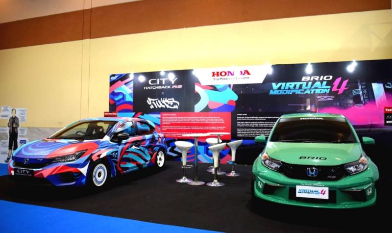 Honda Tampilkan City Hatchback RS dan Brio Modifikasi di IMX 2022 JCC Jakarta
