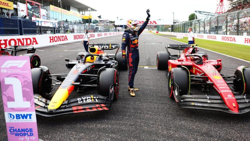 F1 2022 Jepang: Trek Basah atau Kering, Duel Verstappen VS Leclerc Bakal Sengit, Beda Speed Hanya 0,010 Detik!