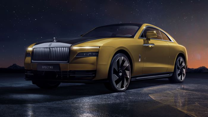 Tampilan keren mobi listrik Rolls-Royce Spectre yang super mewah