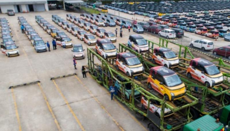 Sebanyak 300 unit mobil listrik pertama Wuling di Indonesia resmi bertugas sebagai Official Car Partner KTT G20 di Bali, 15-16 November 2022