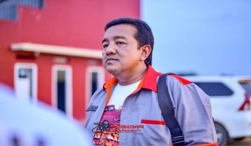 H Jimmy Syamsudin, masih enggak percaya jika mampu dan sukses menggelar 4 event Kejurnas Olahraga Mobil di Suwarnadwipa Nusantara Circuit, Muara Bungo, dalam durasi 2 minggu