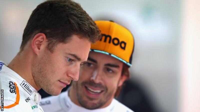 Stoffel Vandoorne dan Fernando Alonso. (Foto: bbc)