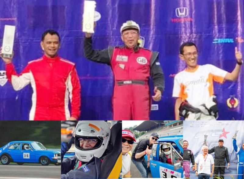 Peter Reinhart : The Oldest Racer is ISSOM 2022, Telah Berusia 67 Tahun Raih Juara 1 Kelas Retro! 
