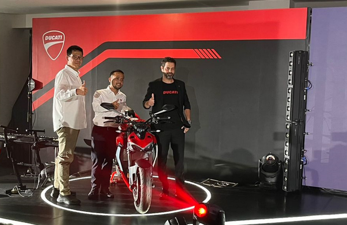 Pertinggi Ducati Indonesia memulai langkah baru dengan meluncurkan motor sport baru 