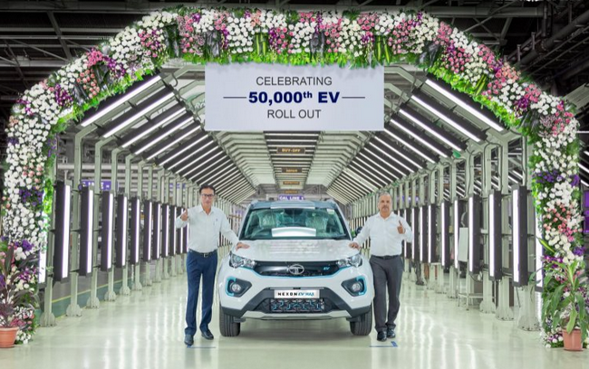 Petinggi Tata Motors umumkan produksi mobil listrik ke 50 ribu di India