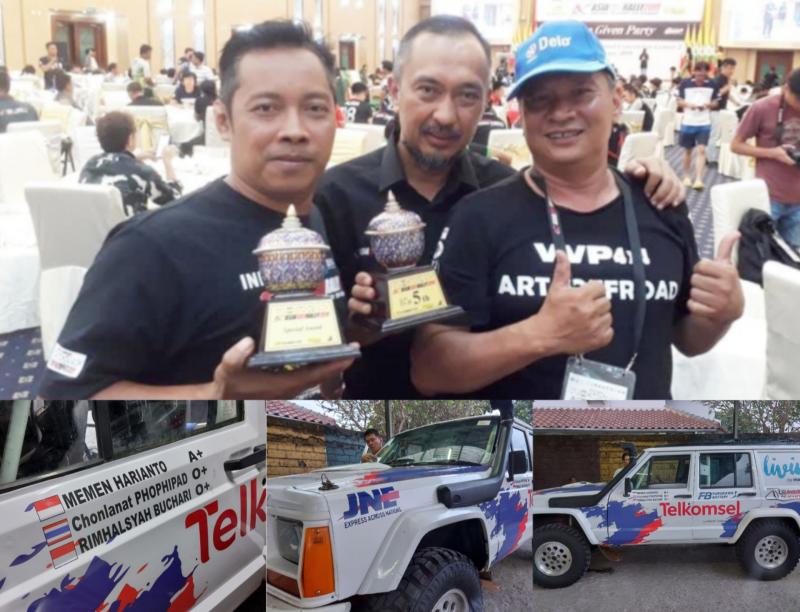 Memen Harianto dan Rimrim, tim privateer yang akan berlaga di Asia Cross Country Rally 2022 di Thailand dan Kamboja