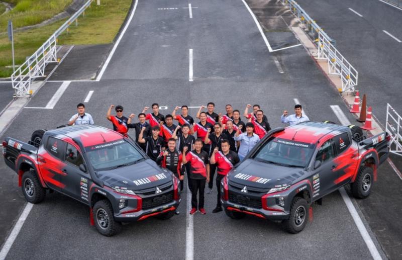 Andalkan Triton, Rifat Sungkar dan Tim Mitsubishi Ralliart ke Asia Cross Country Rally 2022 di Thailand dan Kamboja 