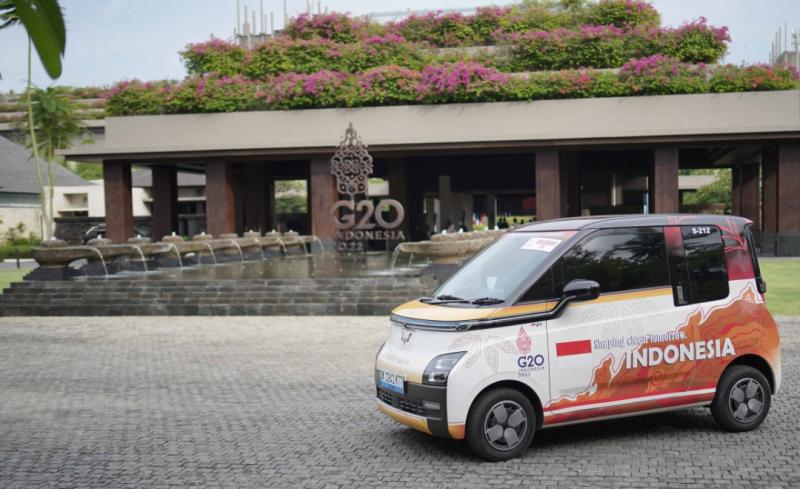Sebagai Official Car Partner KTT G20 di Nusa Dua Bali, Wuling Air ev mendapat apresiasi dari berbagai kalangan