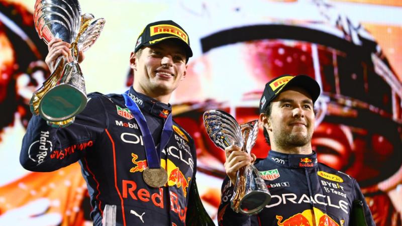 Kemenangan Max Verstappen dan Sergio Perez diapresiasi Mobil Lubricants