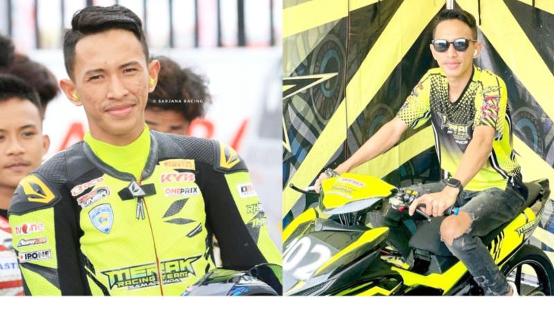 Dimas Juliatmoko, pembalap asal Berau Kalimantan Timur kandidat juara kelas OP2 Novice Oneprix 2022  