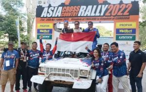 Turun berlomba sebagai tim privateer, Memen Harianto cs harumkan Indonesia dengan juara 2 kelas T1G Asia Cross Country Rally 2022 di Thailand dan Kamboja