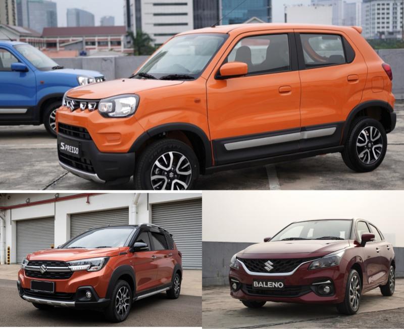 Tiga model Suzuki yakni Baleno, XL7 dan S-Presso raih penghargaan terbaik di ajang GridOto Awards 2022  