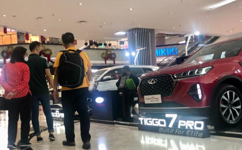 Chery Tiggo Pro Series sapa langsung calon konsumen dengan Pop Up Show Room di salah satu mall terkemuka di Jakarta