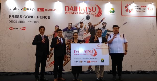 Daihatsu dan PBSI Siap Gelar Daihatsu Indonesia Masters 2023 untuk Atlet Bulutangkis Dunia
