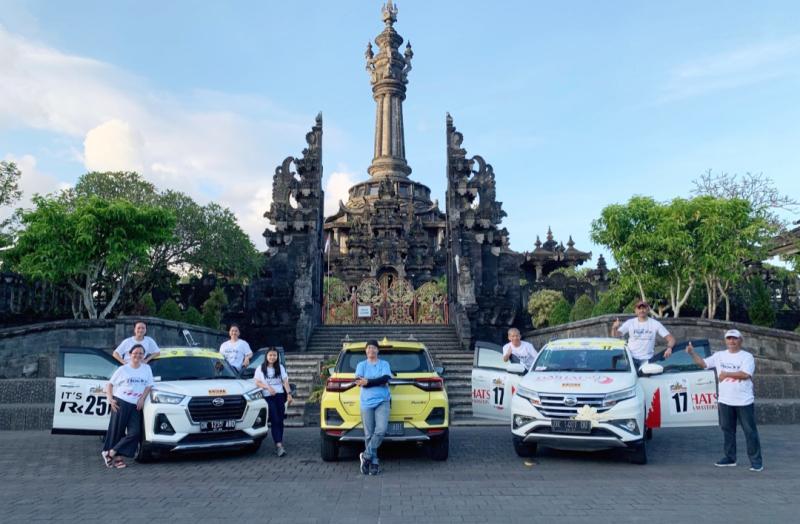 Kejurnas Time Rally 2022 Bali diramaikan para perally wanita yang mendapat support dari Astra Daihatsu Motor dan PT Semen Indonesia, untuk menjadi yang terbaik