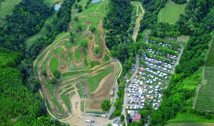 Monte Coralli yang disulap Andrea Dovizioso jadi arena khusus offroad sepeda motor dan motocross. (Foto: ist)
