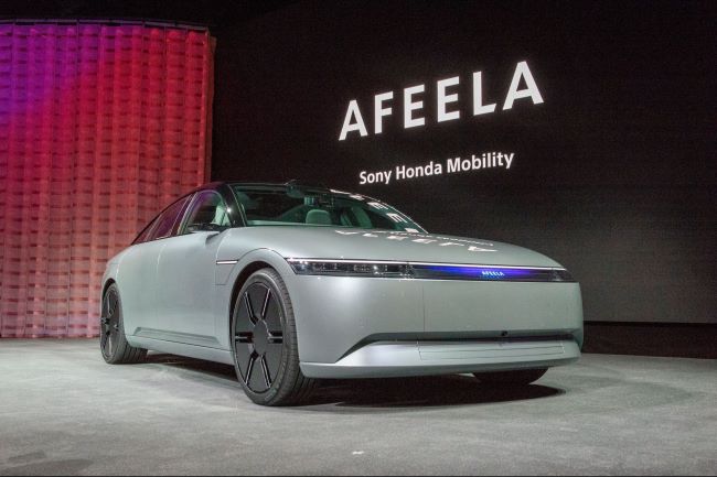 Tampang futuristrik mobil listrik racikan Sony Honda Mobility 