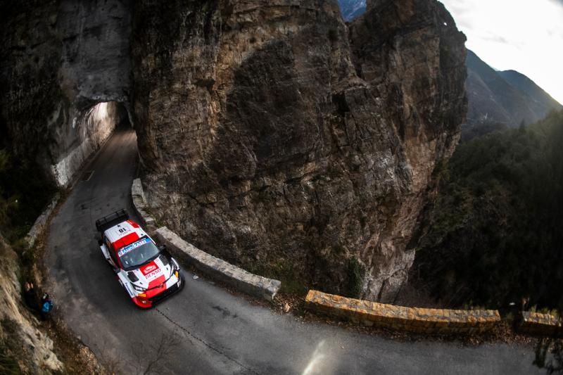 Yaris GR Rally1, sementara ini tak terkalahkan di jalur aspal pegunungan Alpens WRC 2023 Monte Carlo