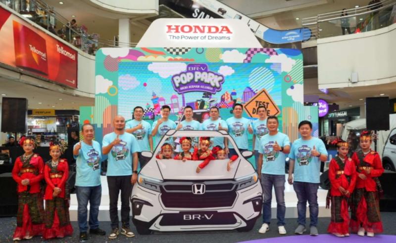 All New Honda BR-V Pop Park hadir di Kota Medan, Sumatra Utara untuk kali pertama
