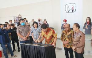 Dealer Honda Union Kabupaten Lahat Sumatra Selatan Diresmikan, Perluas Layanan Purna Jual