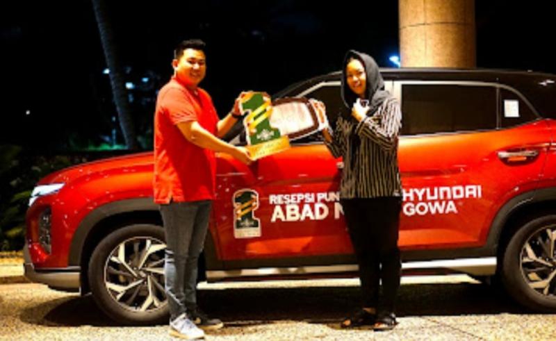 Hyundai Stargazer menjadi official car resepsi puncak 1 Abad Nahdlatul Ulama dilangsungkan di Sidoarjo, Jawa Timur