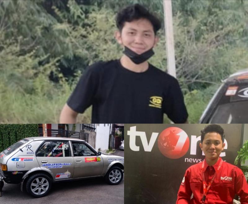 Didukung GT Radial, Reporter TVOne Zinedine Doohan Siap Laga di Kejurnas Sprint Rally 2023 Bandung