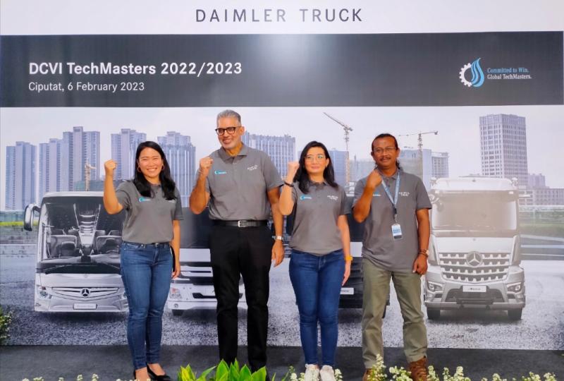 Daimler Commercial Vehicles Indonesia Gelar DCVI TechMasters 2022/2023 dan Truck SalesMasters 2022 