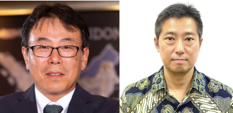 Atsushi Kurita (kiri) gantikan Naoya Nakamura (kanan) sebagai Presiden Direktur baru PT MMKSI, 5 tahun sukses bikin gebrakan
